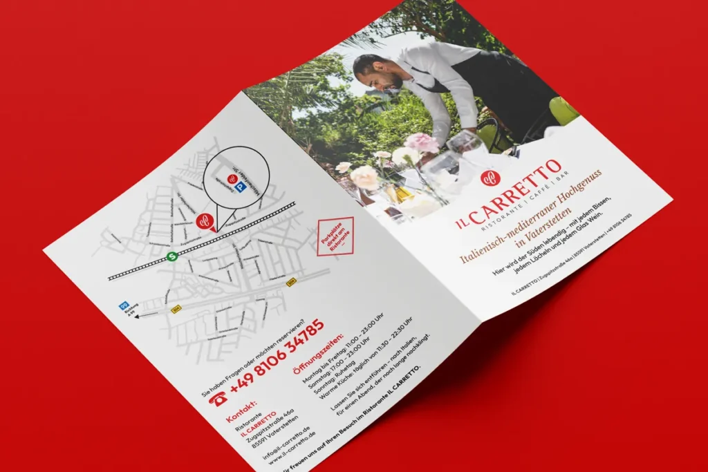 IL CARRETTO – Folder, Aussenansicht